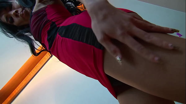 Night Black Hair Tranny Shasha Lures You On His Big Cock