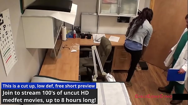 Ebony Student Hottie Misty Rockwell's Gyno Exam Caught On Spy Cam By Doctor Tampa @ GirlsGoneGyno! - Tampa University Physical Reup