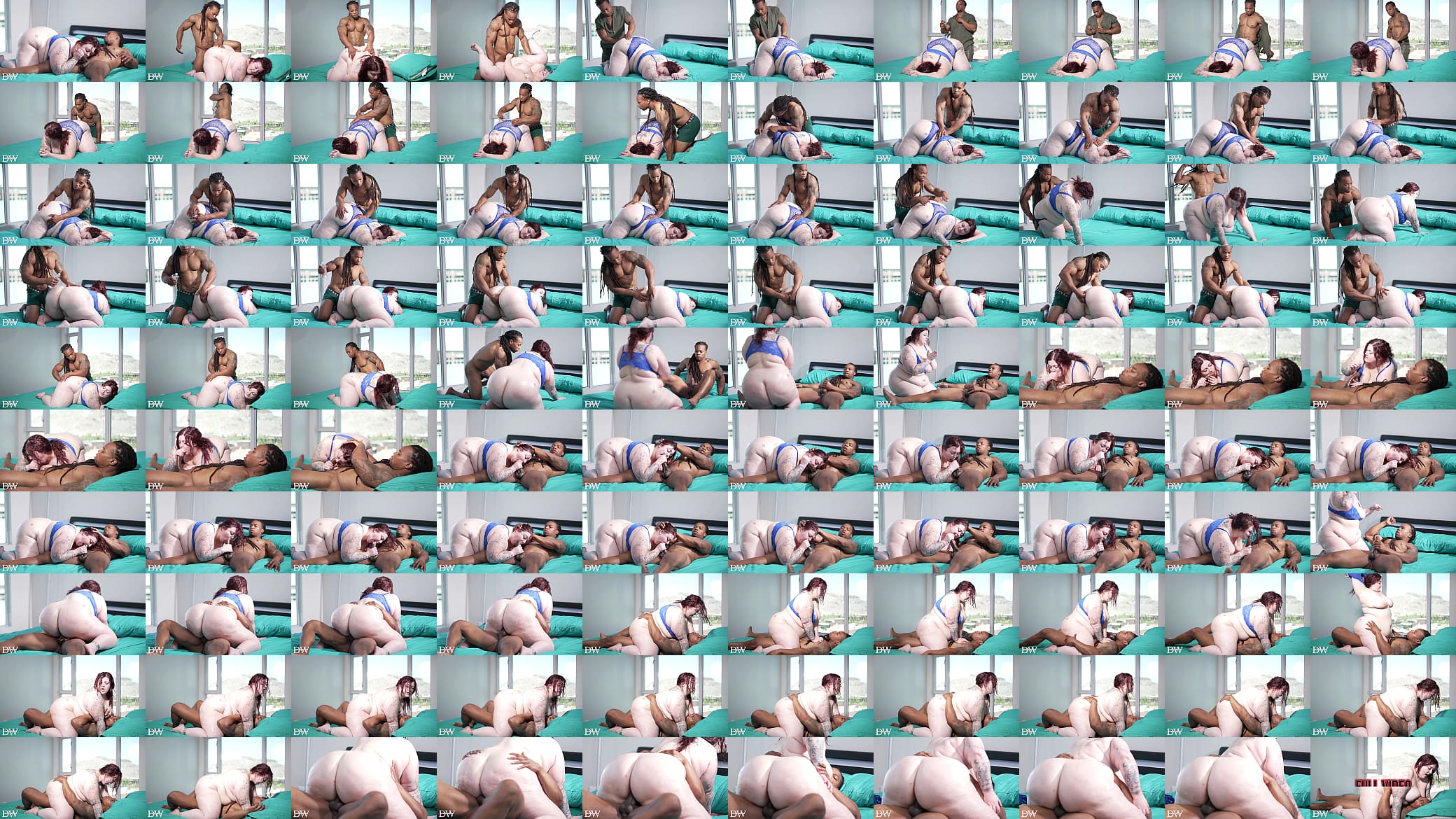 Curvy BBw Weekly Breeding Session W/ BBC Bull 预览图