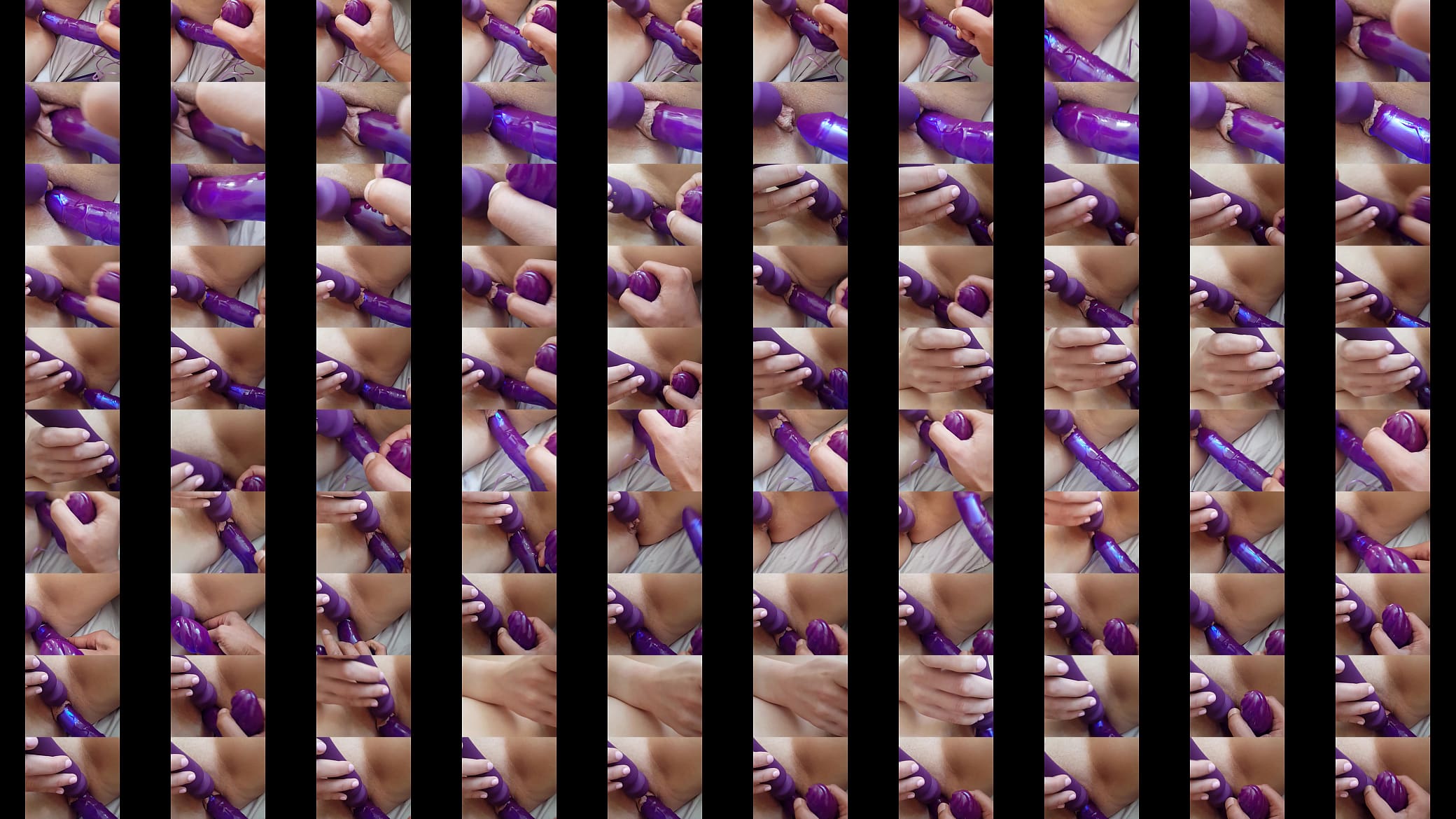 Fucking my girlfriend with big dildo 预览图