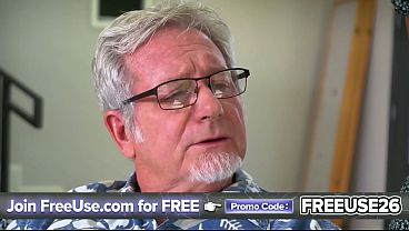 I Want My Step-Grandpa's Cash, So He Fucks Me for It