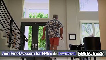 I Want My Step-Grandpa's Cash, So He Fucks Me for It
