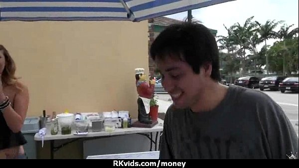 Sexy natural chick trades cash for some rough sex 7