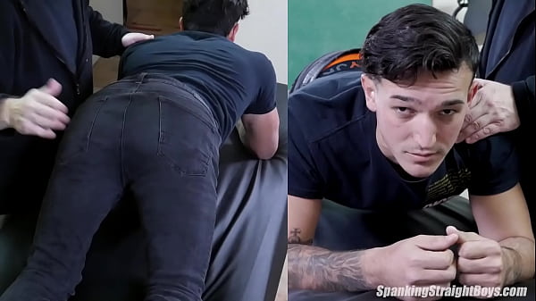Download Video - A Muscular&comma; Masculine Straight Boy is Spanked for Cheating on his Girlfriend