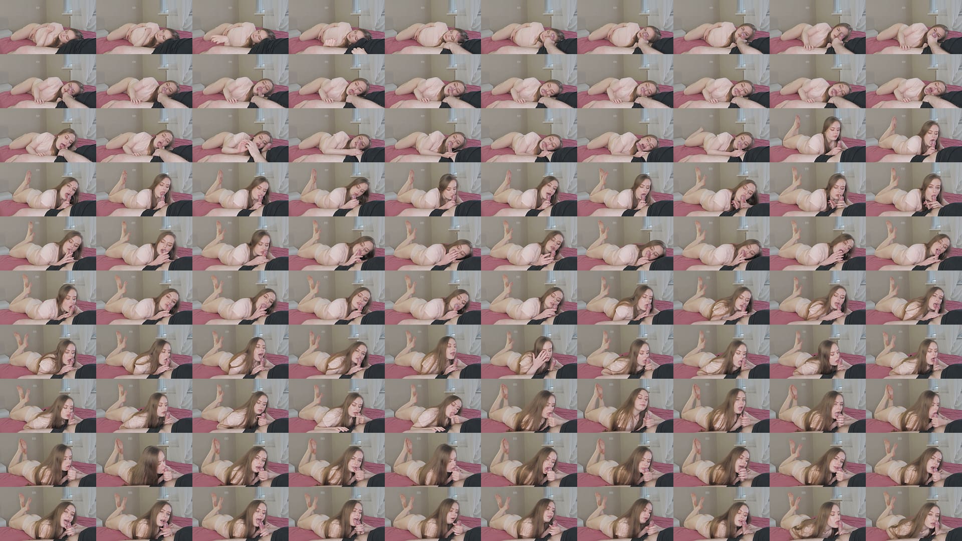 Step Daughter Slowly Teases my Cock by Licking it, I Cum on Her Tongue 预览图