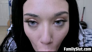 Pervy Stepson Helps MILF Megan Shave Her Pussy Then Fucks Her to Celebrate