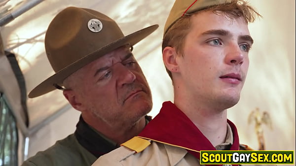 Download Video - My name is Blond&comma; James Blond&period; Today I was about to take the pledge&period; Little did I know that I was about to lose my virginity to my scout master Dillon Stone&excl;