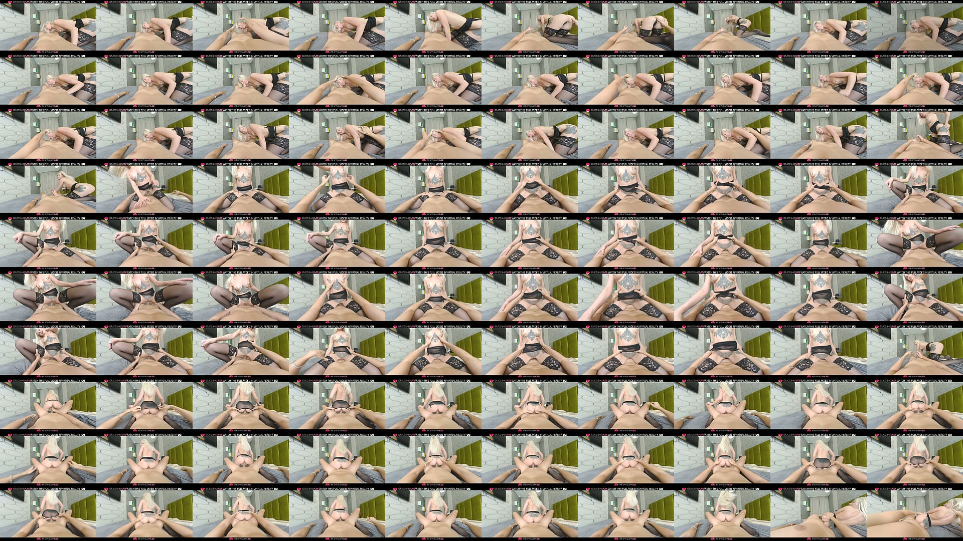 Sexy tattooed blonde Crazy Vika is a naughty girl who loves sex,in VR. 预览图