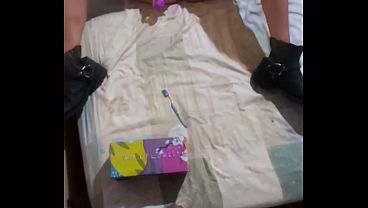 Redhead Girl’s First Time Experimenting With an Anal Plug