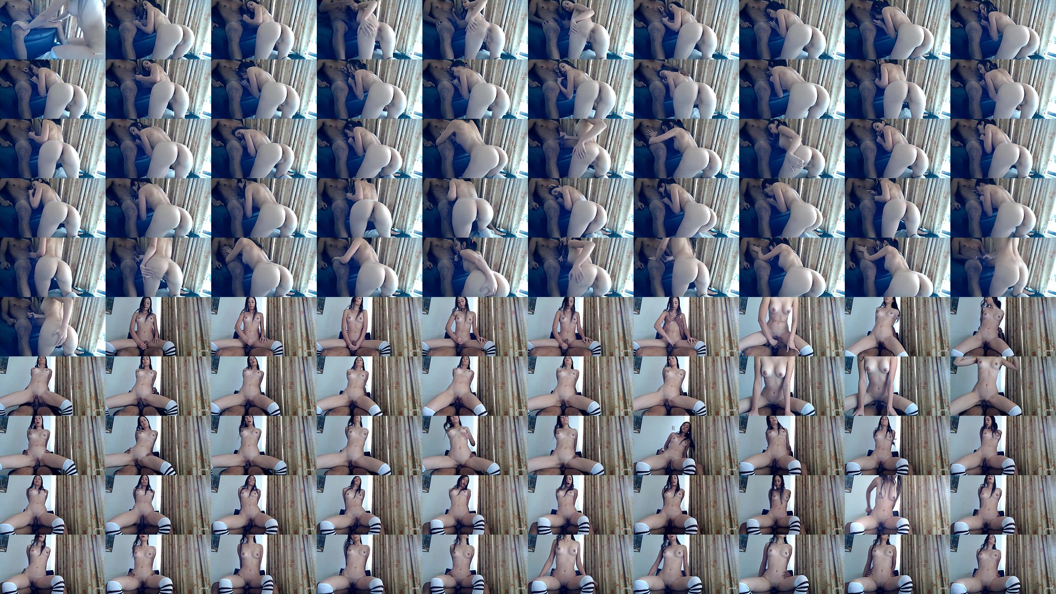 Perfect white ass sucks my cock and then fucks me 预览图
