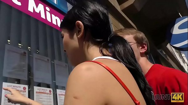 Download Video - HUNT4K&period; Lovely girl cheats on boyfriend to earn money for vacation
