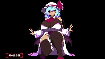 La Reimu Hakurei - Futanari Scarlet Eden Futa Remilia is truly Wonderful