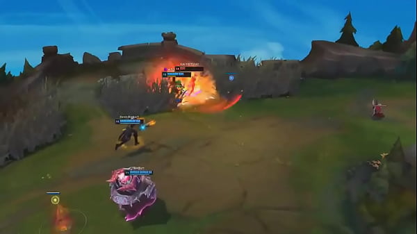 1 monochamp eating 4 pro player