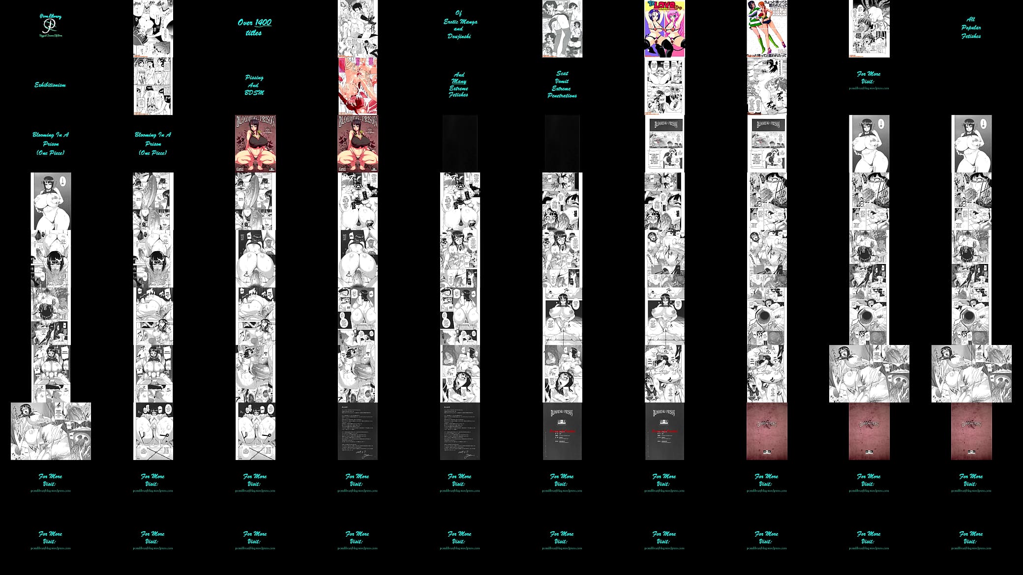 Blooming In A Prison - One Piece Extreme Erotic Manga Slideshow 预览图