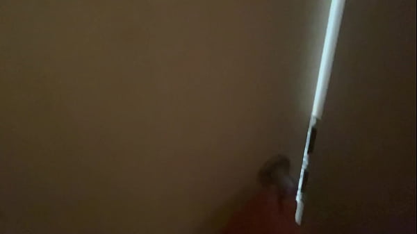 Caged & Collared in Black Downjacket &ndash; Blowjob, Doggy & Cum Finish