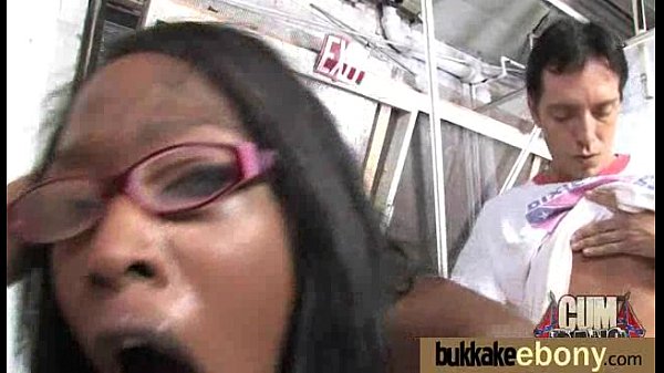 Black pornstar debut bukkake 27