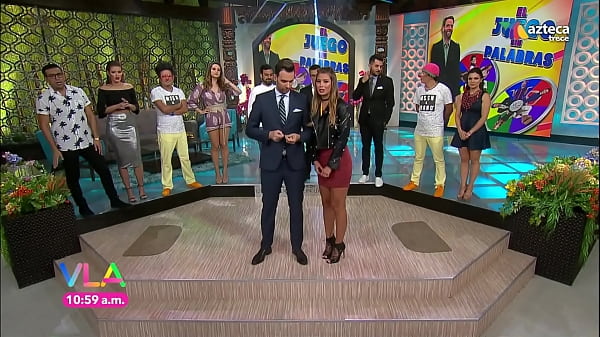 Natalia Valenzuela fondles herself on Mexican tv