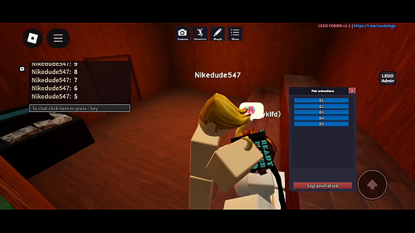 I join a porn game I sex a player female and the guys saw us