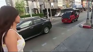 Female girl vibrator remote control in public