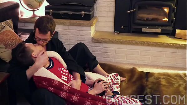 Download Video - GAYCEST - Sexy step father lights cute son Austin Young's fire bareback