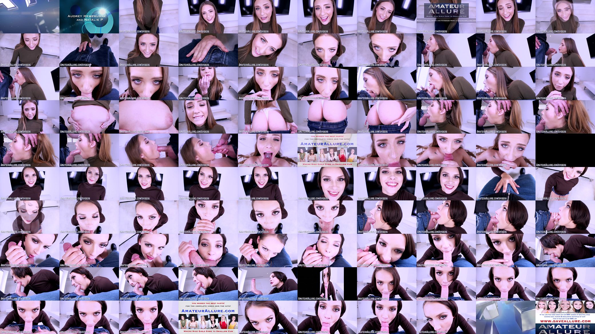 Audrey Hempburne &amp; Natalie Porkman pleasure the love stick 预览图