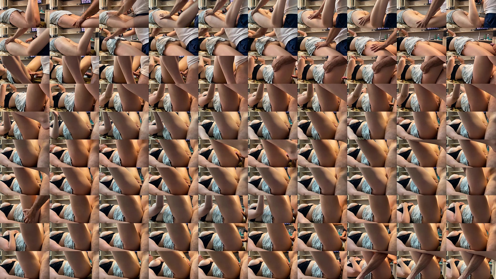 Imperceptibly filmed Big Tits Сlient instead of a massage 预览图