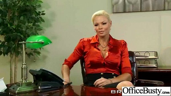 Office Slut Girl (rhylee richards) With Big Tits Love Hard Bang clip-27