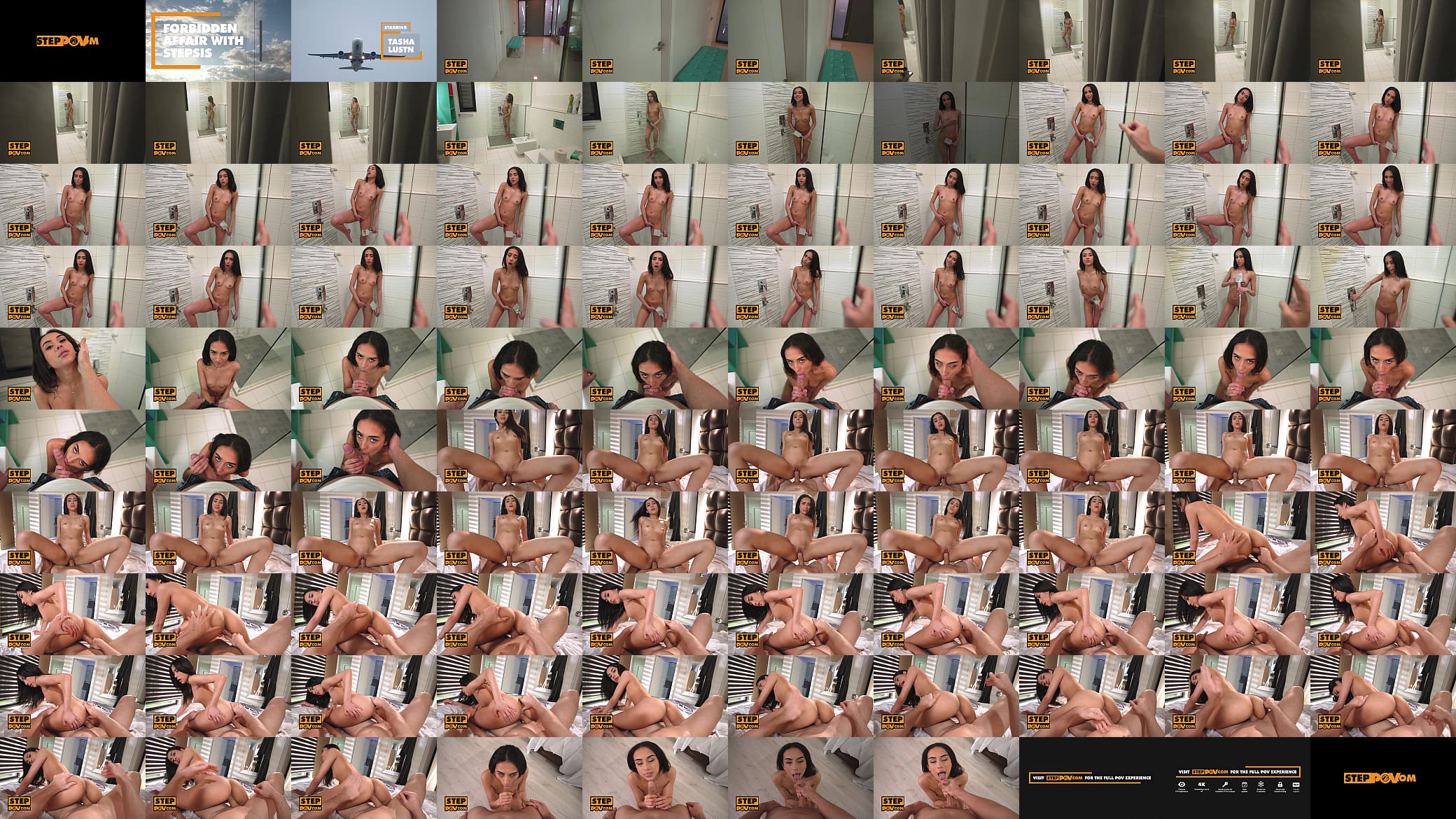POV - Masturbating slut Tasha Lustn opens her legs for cock 预览图