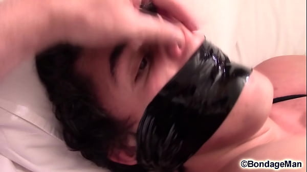 Luan Santiago tied up gagged and humiliated pul...