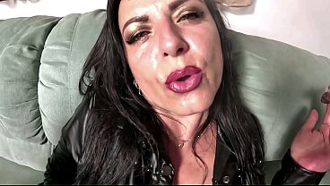 Cigar Smoking Leather Mistress. Studded Thigh High Boots and Double Cum on My Outfit