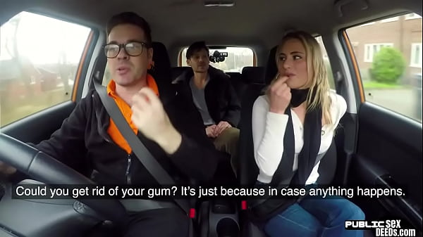 Chatte De Chauffeur De 20 Ans Baisée Par Un Instructeur En Voiture En Pov