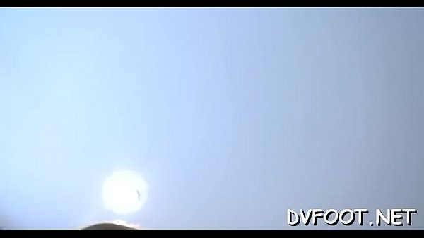 Sexy interracial foot fetish with sensual foot ...