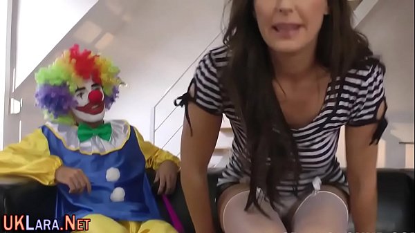 Stockings ho clown fucked