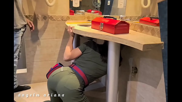 Plumber at work, choose the biggest tool | Monster cock for the only ass that can handle all the enormities.
