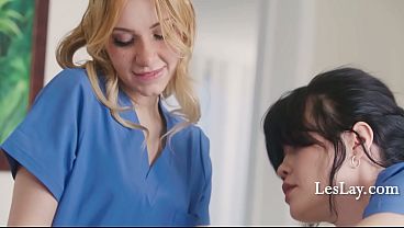Instructor Ana Guides Petite Students Through Sexual Massage
