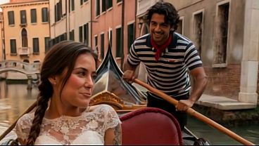 Out for a walk in Venice with this well-endowed man, we had sex right in the middle of the river (AI content)