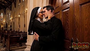 Priest has sex with a hot nun, who already knew she was a prostitute [AI Generated]