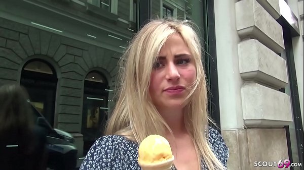 GERMAN SCOUT - Blonde Teen Linday Seduce to Fuck at Casting