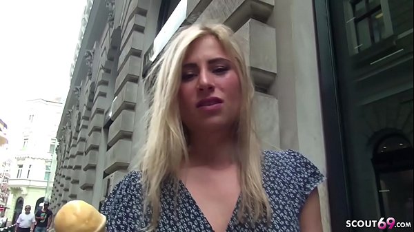 GERMAN SCOUT - Blonde Teen Linday Seduce to Fuck at Casting