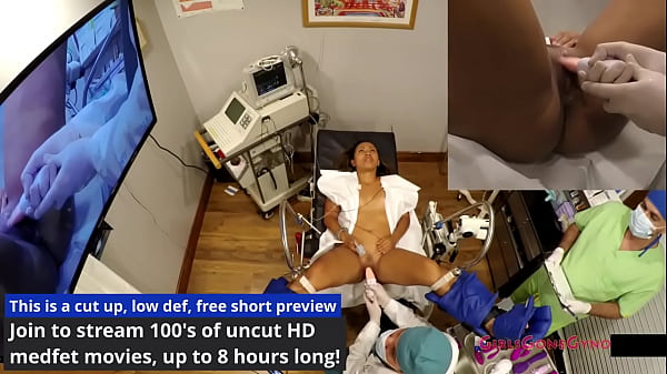 Colombian Cutie Melany Lopez Becomes Human Guinea Pig For "Orgasm Research, Inc." Studies By Doctor Tampa on GirlsGoneGyno Reup