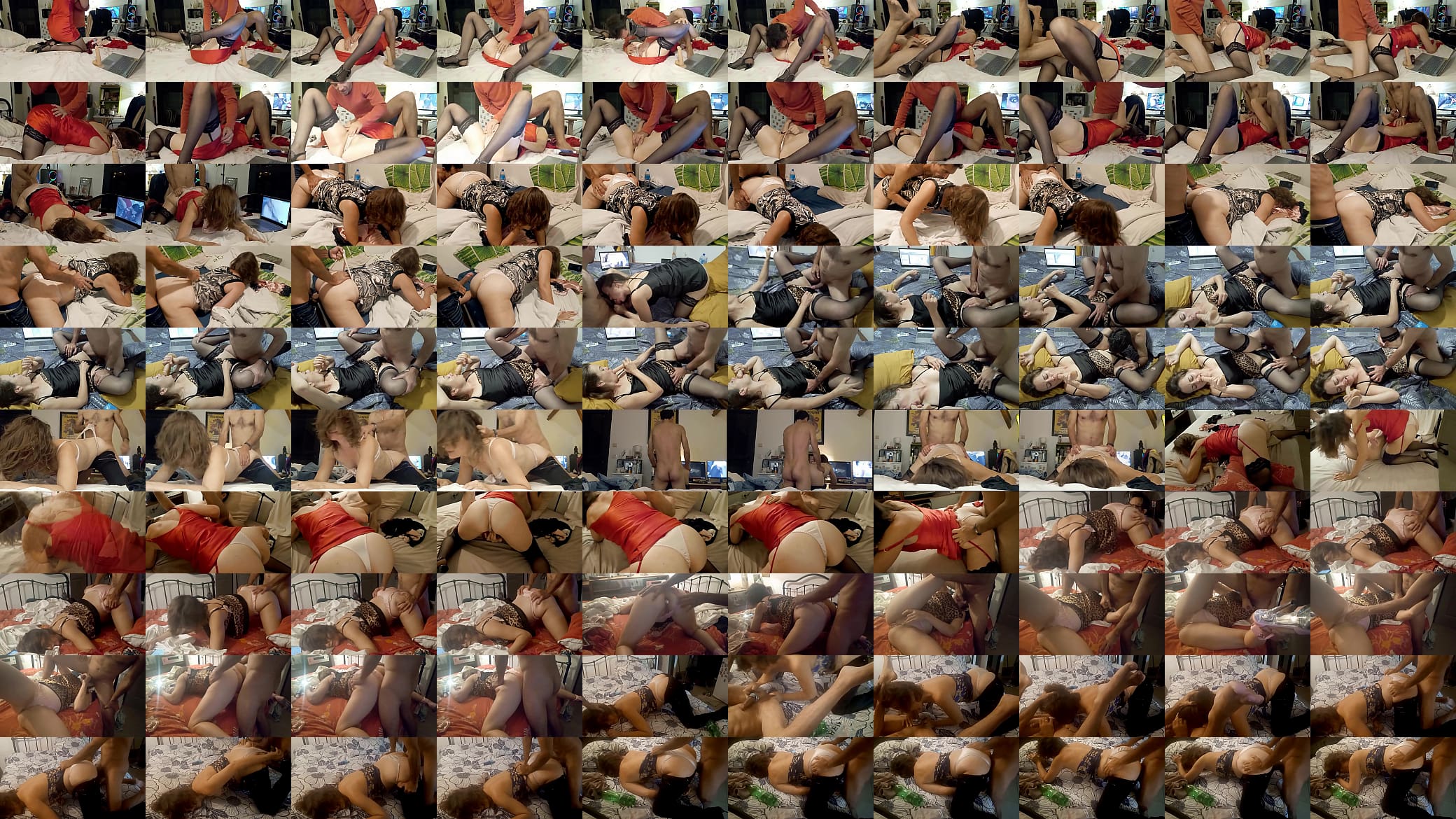 1300 - COMPILATION SEX FUCK - French Amateur, DoggyStyle Fuck, Satin Lingerie, Clothed Sex, Blowjob, Rimjob 预览图