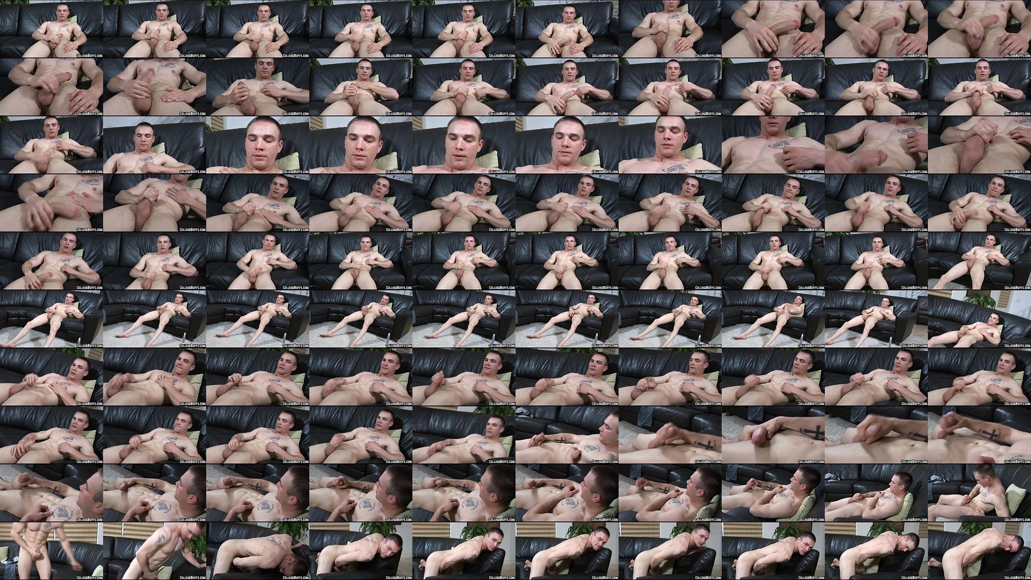 This sexy frat hunk with tattoos is masturbating 预览图