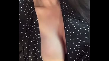 My new stepmom's huge tits