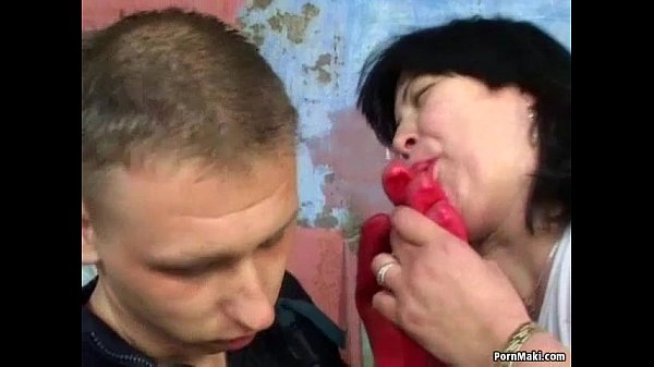 BBW Granny Gets Anal