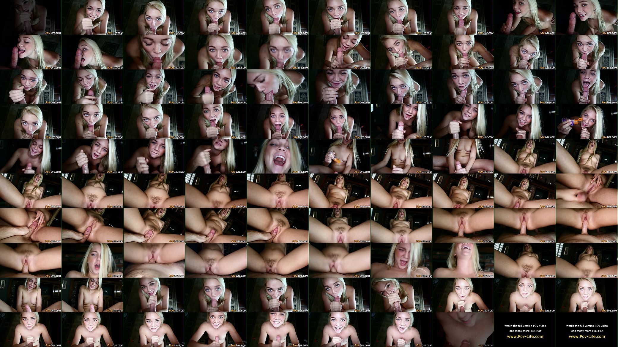 Blonde teen pov cumshot 预览图