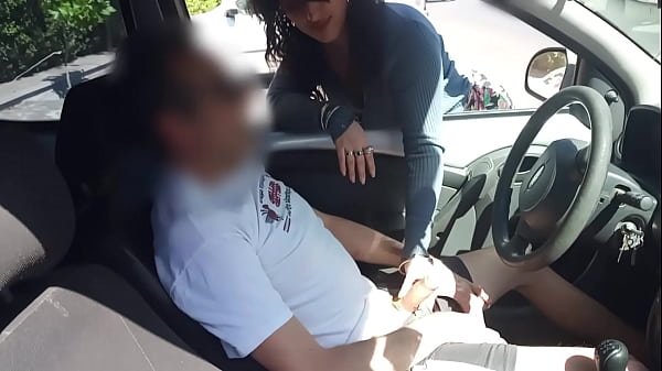 I masturbate a stranger in his car while my husband films everything