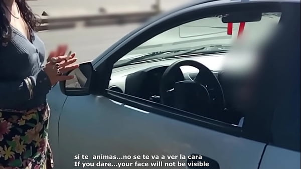 I masturbate a stranger in his car while my husband films everything