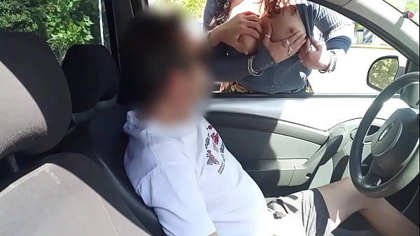 I masturbate a stranger in his car while my husband films everything