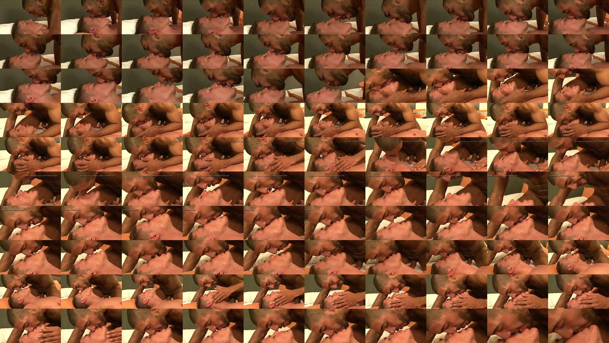 gay kiss and cum eating and tongue kiss 预览图