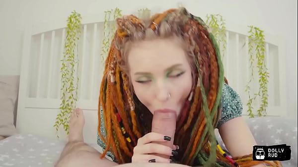 Stepsister with dreadlocks sucked and gave herself / Dolly Rud